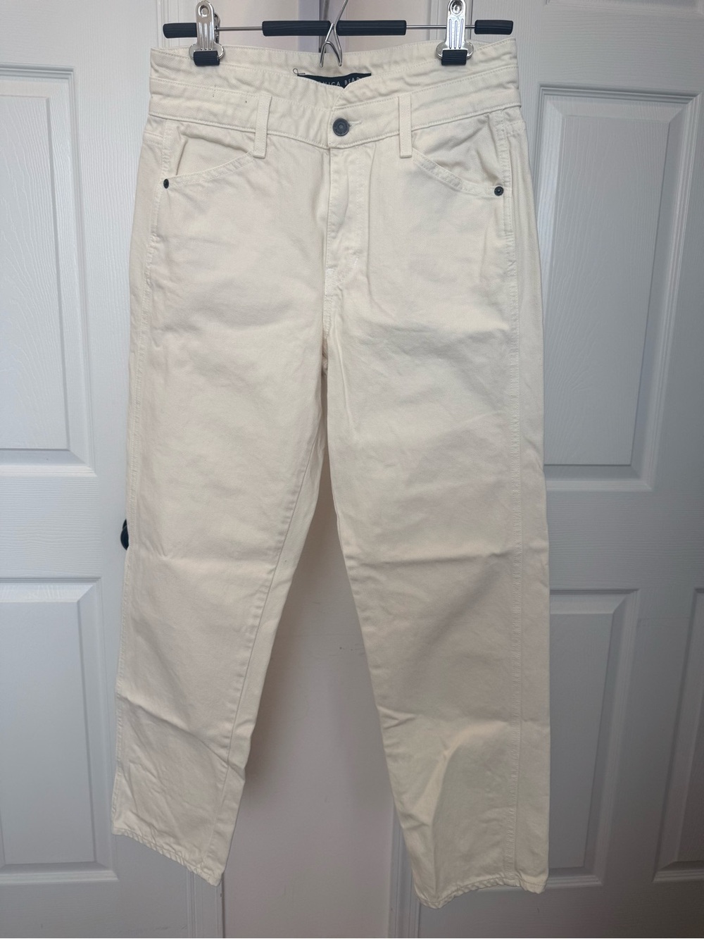 Veronica Beard Blake Classic Straight High Rise Jeans
